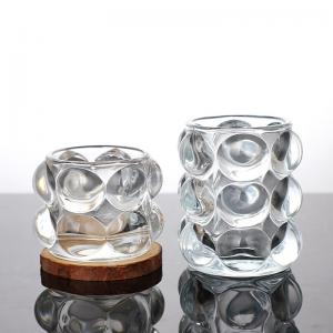 2025 New Popular Bubble Glass Candle Jars